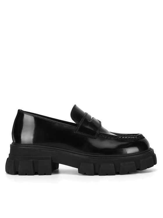 Badura Badura Loafers ELANA-01WI-002 Μαύρο