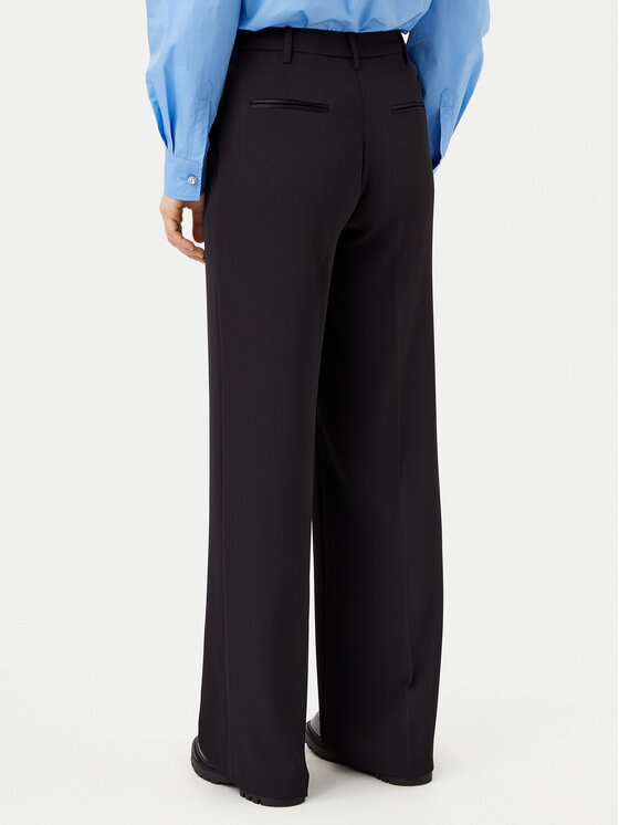 Motivi Motivi Palazzo hlače P066Q003514N Crna Wide Leg