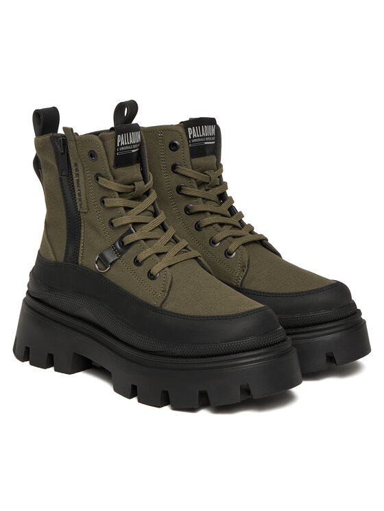 Palladium Palladium Škornji Pallasquad Zip Tx 99532-325-M Zelena
