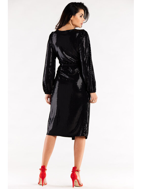 Awama Awama Abito da sera A564 Nero Basic Fit