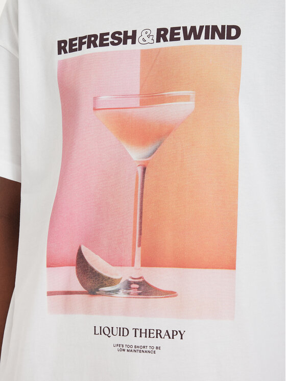 ONLY ONLY T-shirt Vivvi 15346761 Bianco Regular Fit