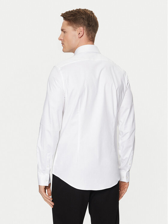 Calvin Klein Calvin Klein Koszula K10K113851 Biały Slim Fit