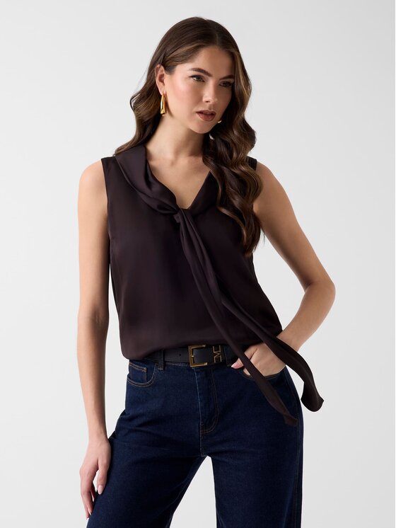 Marciano Guess Marciano Guess Top 181346 Czarny Classic Fit