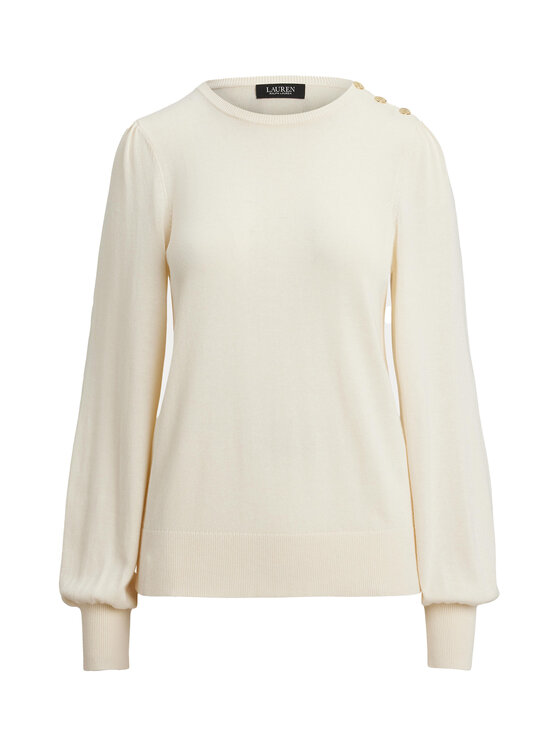 LAUREN RALPH LAUREN LAUREN RALPH LAUREN Megztinis 200980974002 Smėlio Relaxed Fit