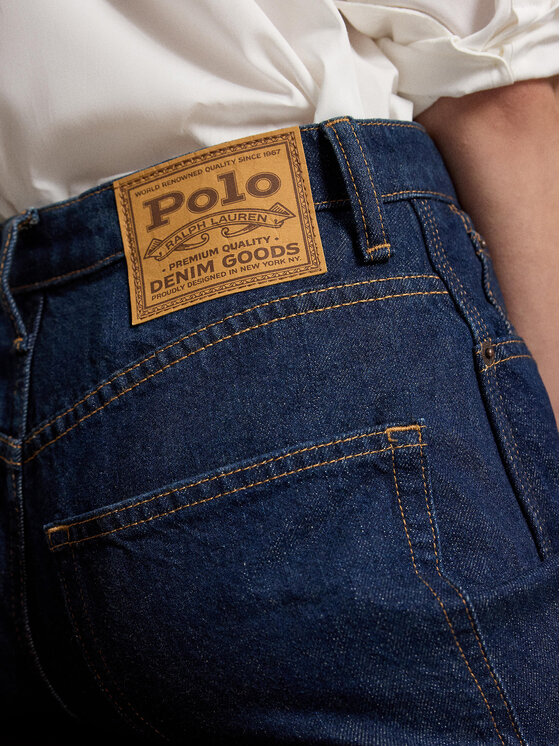 Polo Ralph Lauren Polo Ralph Lauren Teksad 211B29852001 Tumesinine Mom Fit