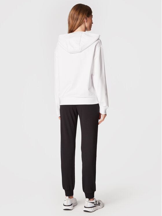 EA7 Emporio Armani EA7 Emporio Armani Спортивний костюм 6LTV60 TJEAZ 22BA Білий Regular Fit