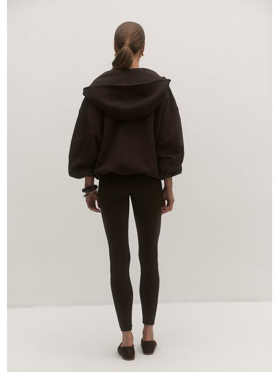 Le Collet Le Collet Bluza TOMZI Brązowy Oversize