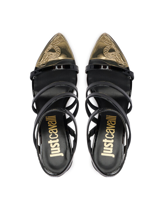 Just Cavalli Just Cavalli Sandale 80RA3S55 ZSE31 Crna