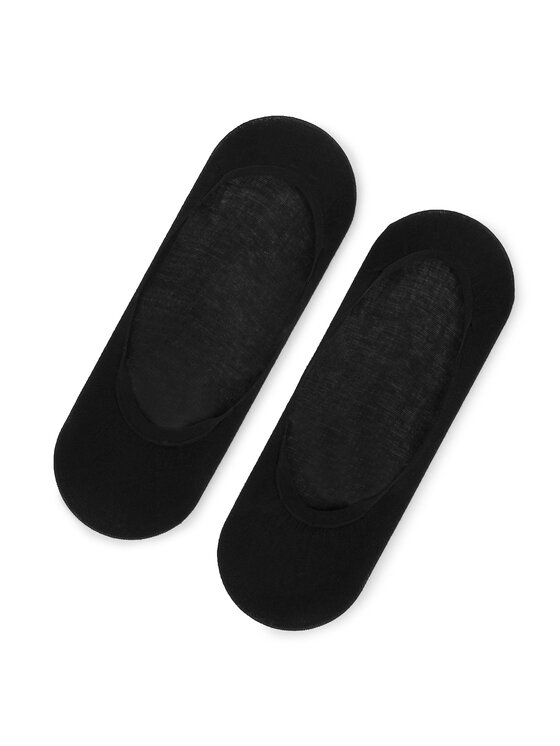 Tommy Hilfiger Tommy Hilfiger 2 sieviešu pēdiņu pāru komplekts 353006001 Melns