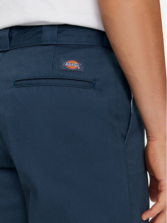 Dickies Dickies Kalhoty z materiálu 874 Work DK0A4XK6 Modrá Regular Fit