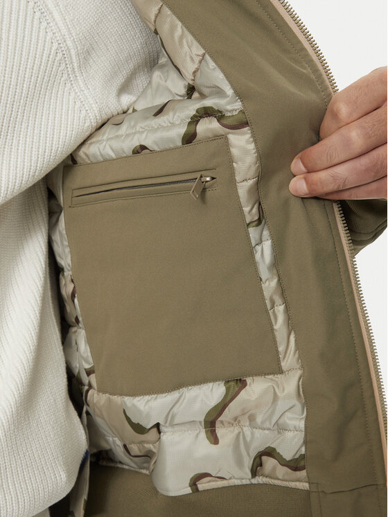 Aeronautica Militare Aeronautica Militare Prijelazna jakna 242AB2182CT3245 Zelena Regular Fit