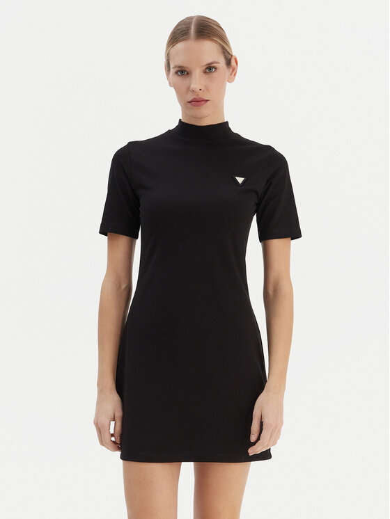 Guess Guess Kasdieninė suknelė V6RK04 J1314 Juoda Regular Fit