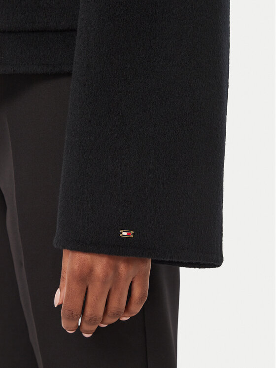 Tommy Hilfiger Tommy Hilfiger Преходно яке WW0WW52914 Черен Regular Fit