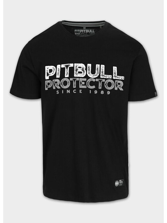 PITBULL PITBULL T-Shirt PROTECTOR Czarny Regular Fit