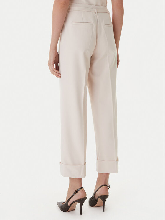 Guess Guess Pantaloni din material W6GB17 W1894 Bej Regular Fit