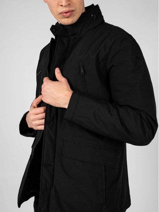 Geox Geox Giacca di transizione M2620A T2953 Nero Regular Fit