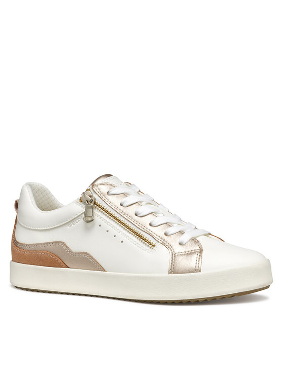 Geox Geox Laisvalaikio batai D Blomiee D466HJ 05422 C1R8Z Balta