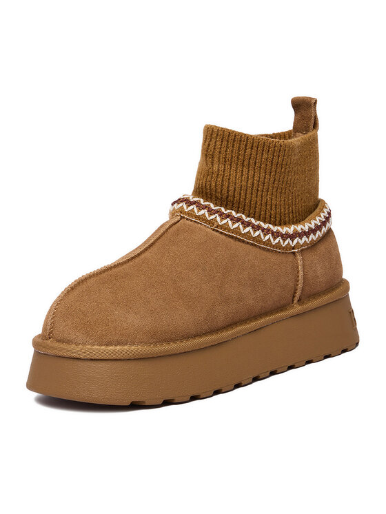 Badura Badura Śniegowce EO-ANDREA-TS6278-01 Brązowy