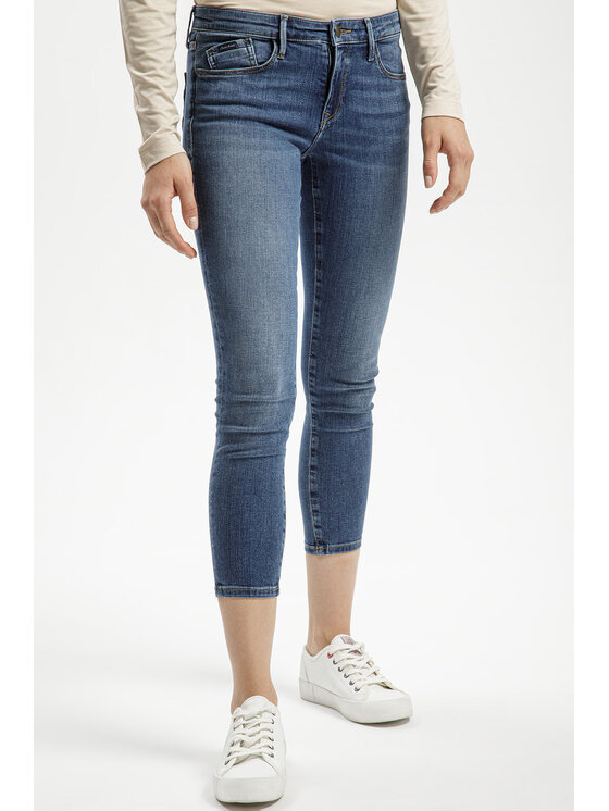 Cross Jeans Cross Jeans Jeansy P 474-131 Niebieski Super Skinny Fit