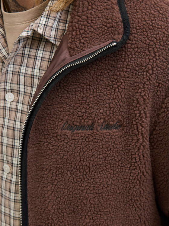 Jack & Jones Jack & Jones Fleecová mikina Norrebro 12282890 Écru Regular Fit