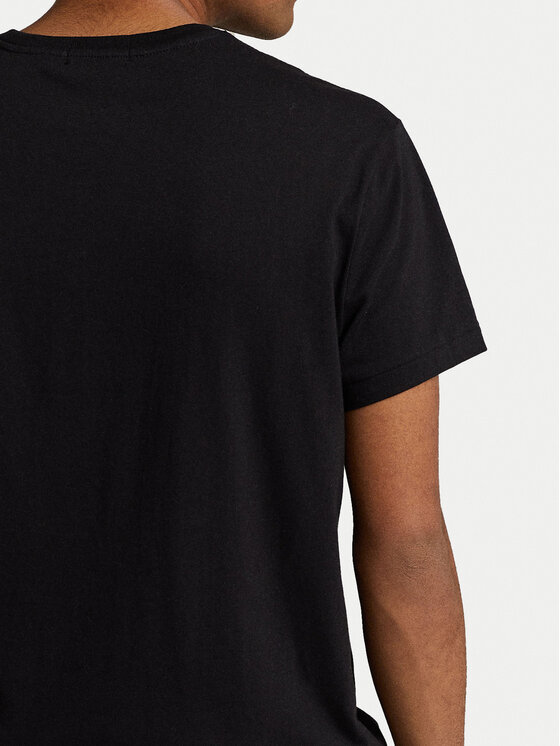 Polo Ralph Lauren Polo Ralph Lauren T-Shirt 710854497027 Czarny Regular Fit