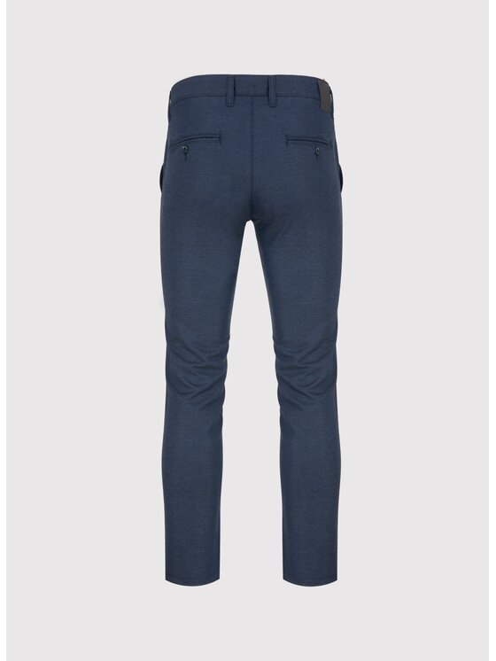 Pako Lorente Pako Lorente Spodnie materiałowe P24WF-WX-008 Granatowy Slim Fit