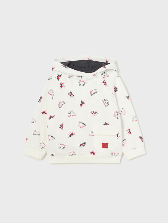 Mayoral Mayoral Dres 1834 Czerwony Regular Fit