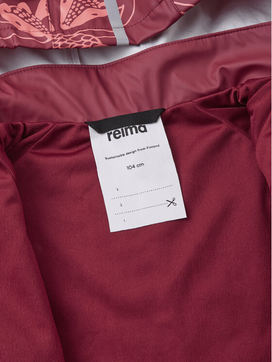 Reima Reima Kombinezon zimowy Roiske 5100022A Czerwony Regular Fit