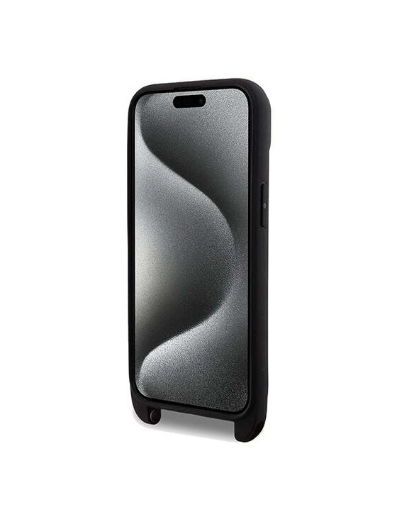 Lacoste Lacoste Etui na telefon Apple iPhone 15 Czarny