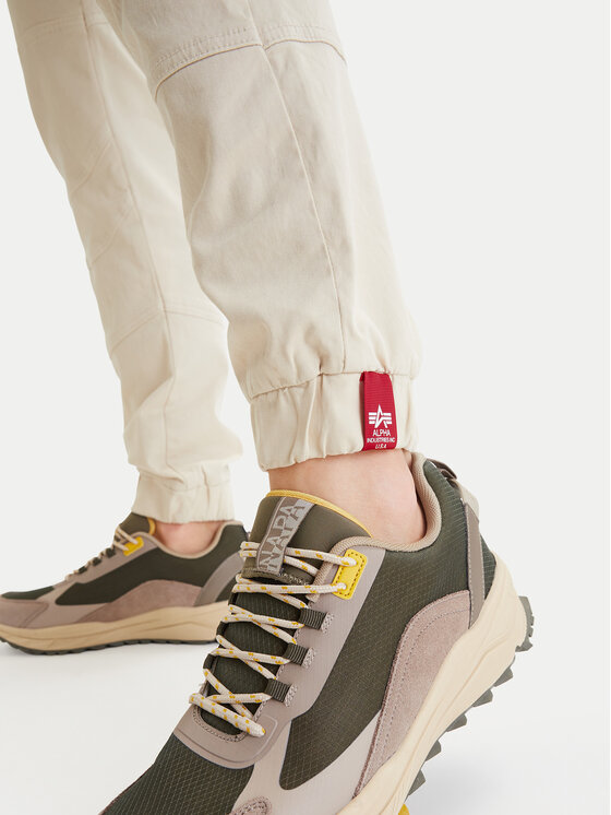 Alpha Industries Alpha Industries Παντελόνι υφασμάτινο Combat 126215 Εκρού Slim Fit