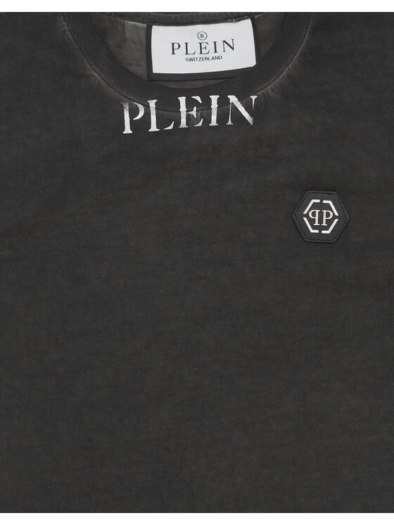 PHILIPP PLEIN PHILIPP PLEIN T-Shirt 28267 Czarny Regular Fit