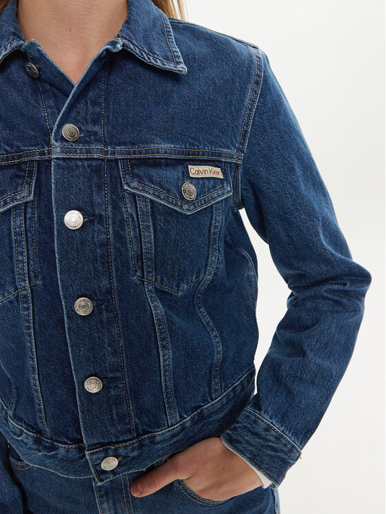 Calvin Klein Jeans Calvin Klein Jeans Traper jakna 90's J20J224043 Plava Regular Fit
