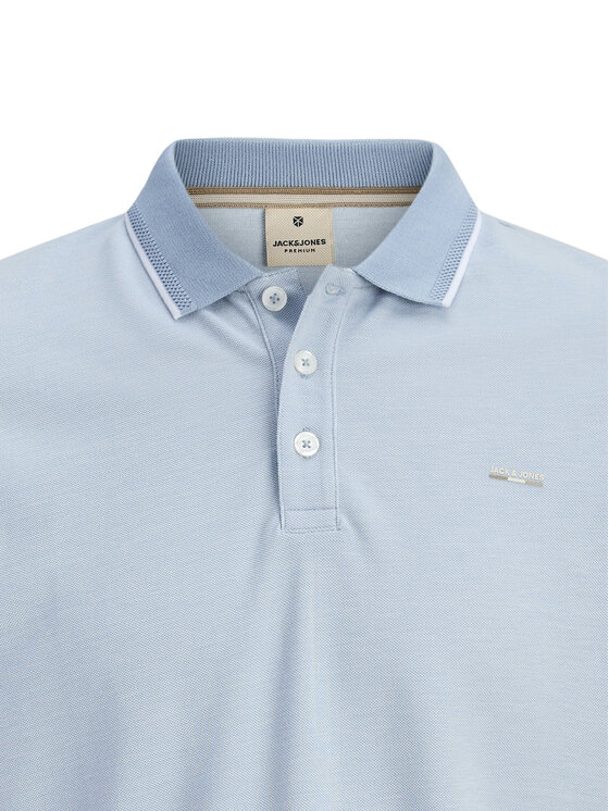 Jack & Jones Jack & Jones Polo majica Blualves 12274681 Svetlo modra Regular Fit