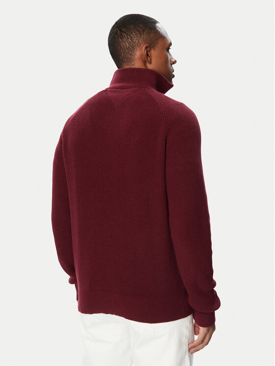 Tommy Hilfiger Tommy Hilfiger Megztinis Fisherman MW0MW42531 Vyšninė Regular Fit
