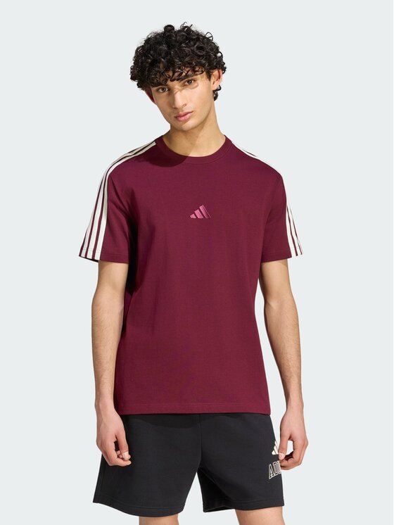 adidas adidas T-Shirt 168194 Czerwony Regular Fit