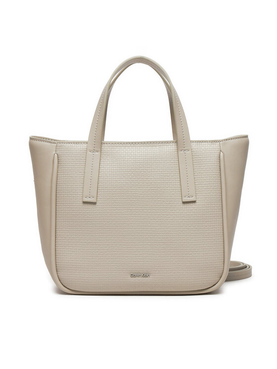 Calvin Klein Jeans Calvin Klein Jeans Torbica Ck Refine Small Tote Braid K60K612337 Siva