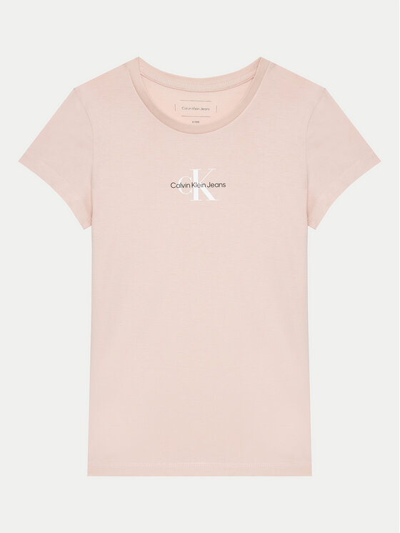 Calvin Klein Jeans Calvin Klein Jeans T-shirt Monogram IG0IG01470 Ružičasta Regular Fit