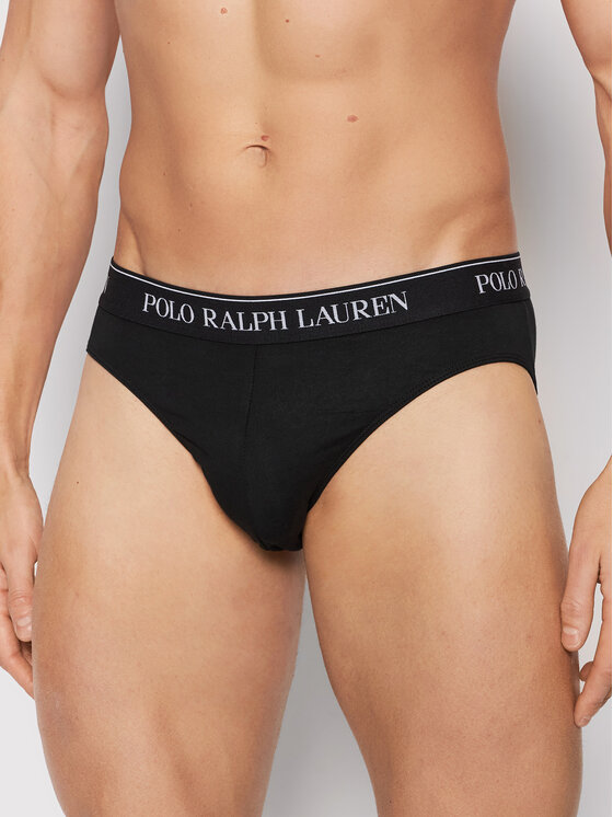 Polo Ralph Lauren Polo Ralph Lauren Set od 3 para muških slip gaća 714835884002 Crna