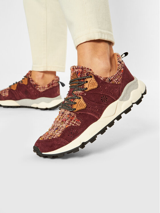 Flower Mountain Flower Mountain Sneakers Corax 0012015284.05.1H38 Bordeaux