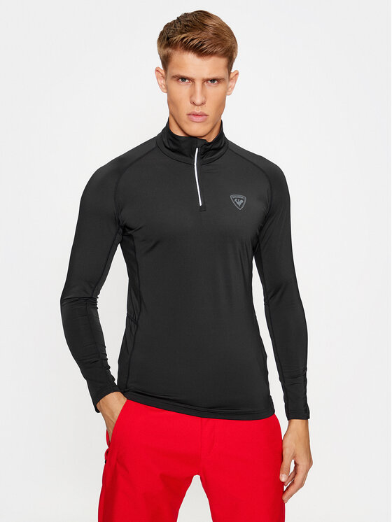 Rossignol Funkčné tričko Classique RLMML07 Čierna Regular Fit