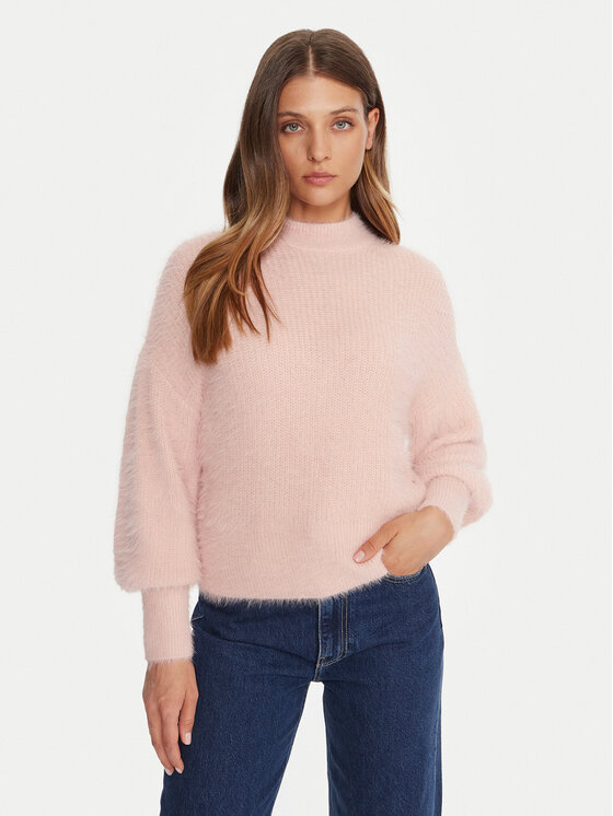 Guess Guess Sweater W4BR25 Z3BH0 Rózsaszín Regular Fit