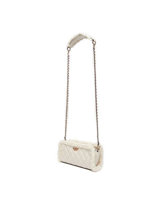 Guess Guess Дамска чанта Cristi Mini HWTG81 39720 Екрю