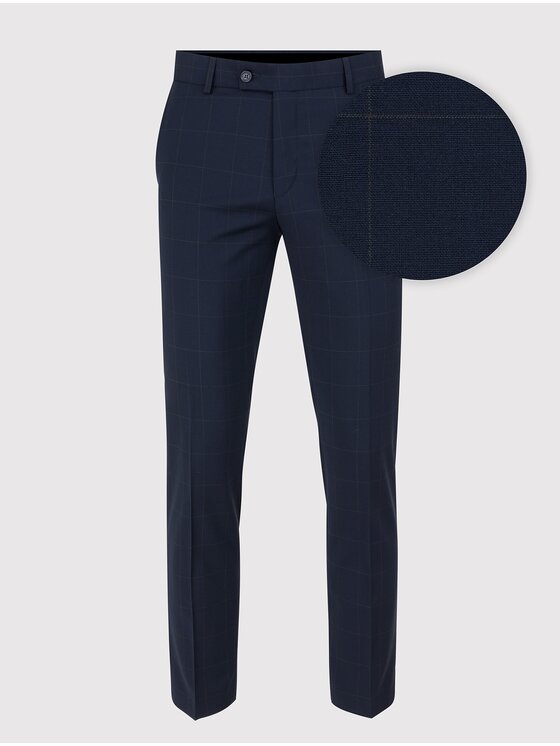 Pako Lorente Pako Lorente Garnitur P23SF-4G-012-G Granatowy Slim Fit