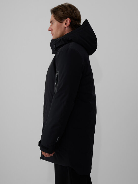 4F 4F Kurtka przejściowa URBAN COMMUTER Czarny Regular Fit