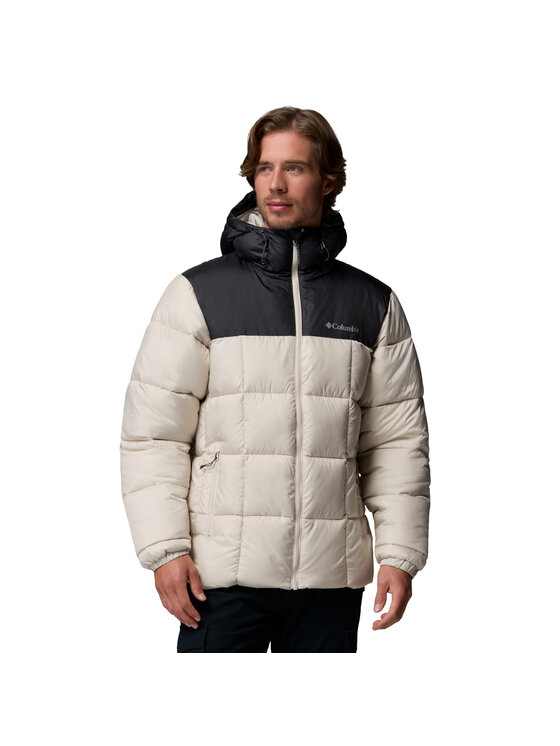 Columbia Columbia Kurtka zimowa Puffect IV Hooded Jacket Beżowy Regular Fit