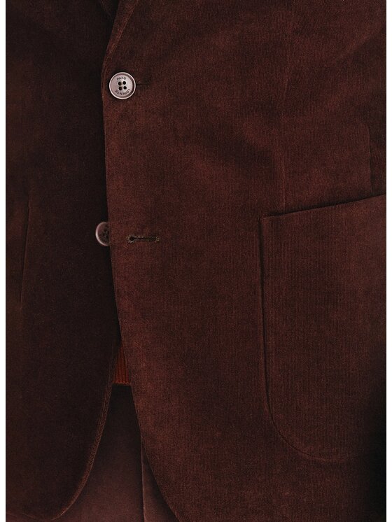 Pako Lorente Pako Lorente Marynarka P25WF-3X-022 Brązowy Slim Fit