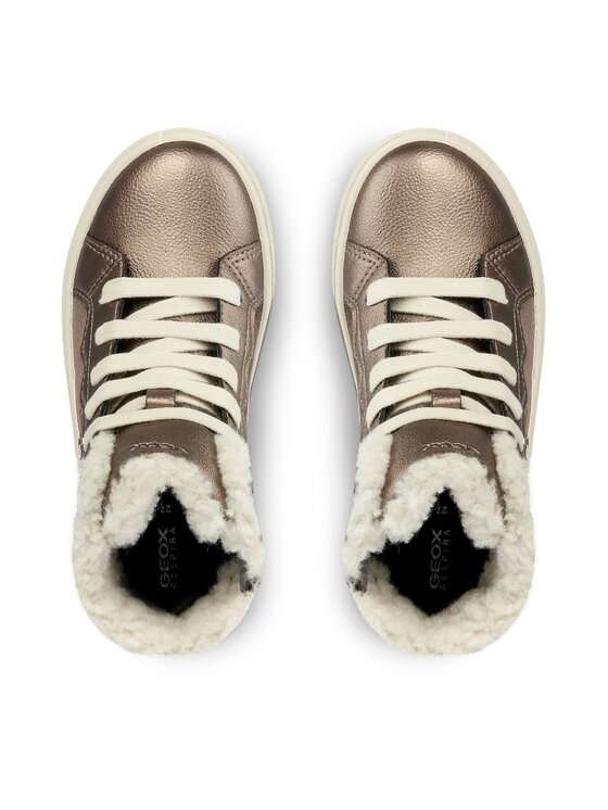 Geox Geox Sneakersy J Theleven Girl B Ab J36HTB 077BC C9006 S Sivá