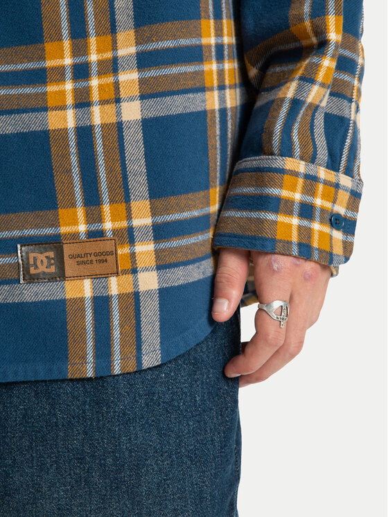 DC Shoes DC Shoes Сорочка Marshal ADYWT03116 Cиній Regular Fit