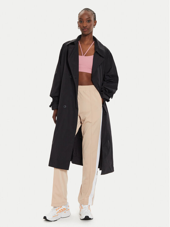adidas adidas Trenčkot Ksenia IW5668 Črna Loose Fit