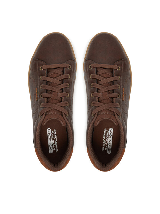 Skechers Skechers Sneakersy Cavell-Hensley 210946/CHOC Brązowy